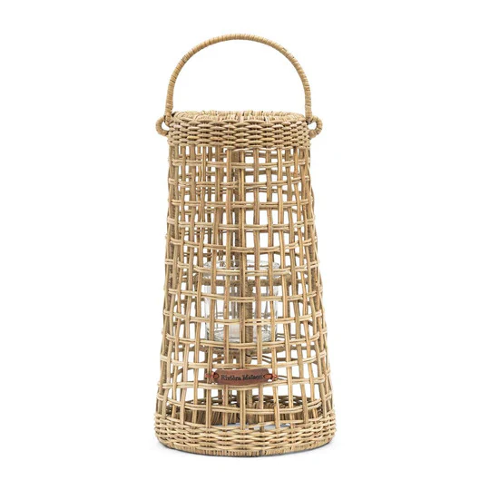 Rustic Rattan Chandra Lantern M