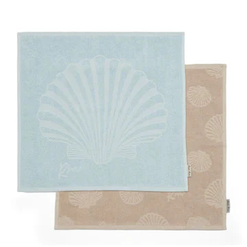 Shell Beach Kitchen Towel 2 pieces