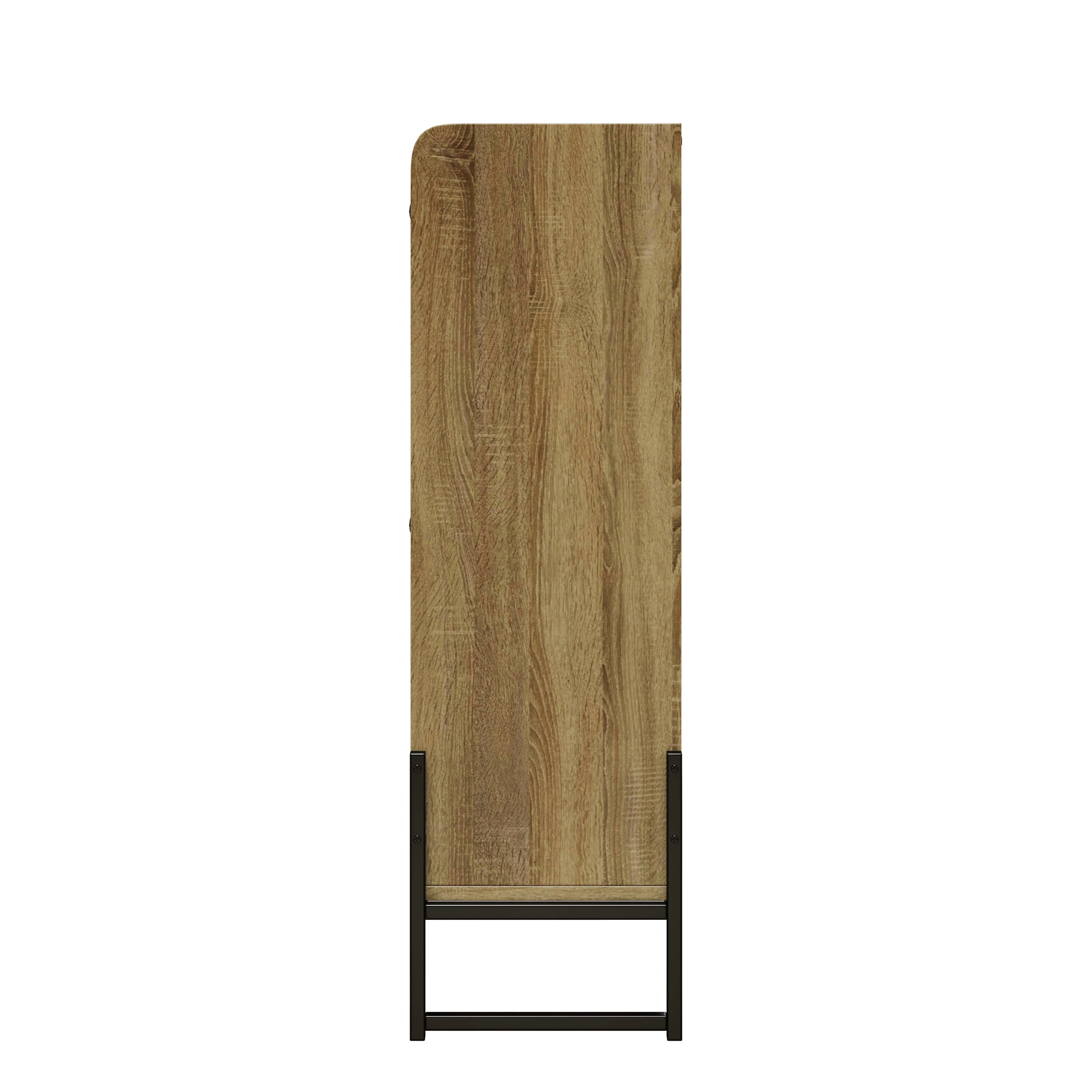 Shoe cabinet 4 flaps adjustable narrow for hallway - Image 9