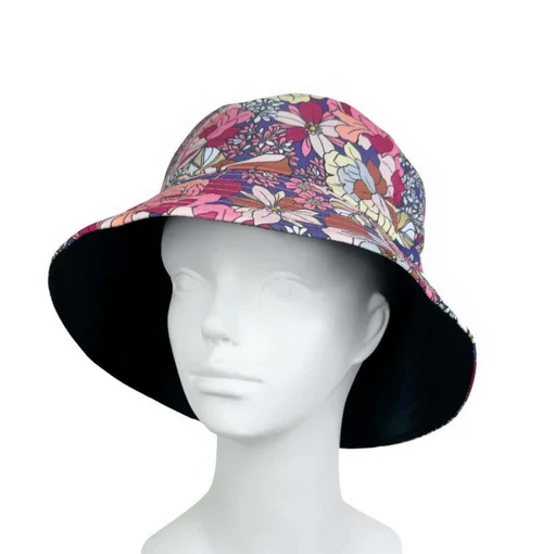 SHS Flower Print Summer Hat