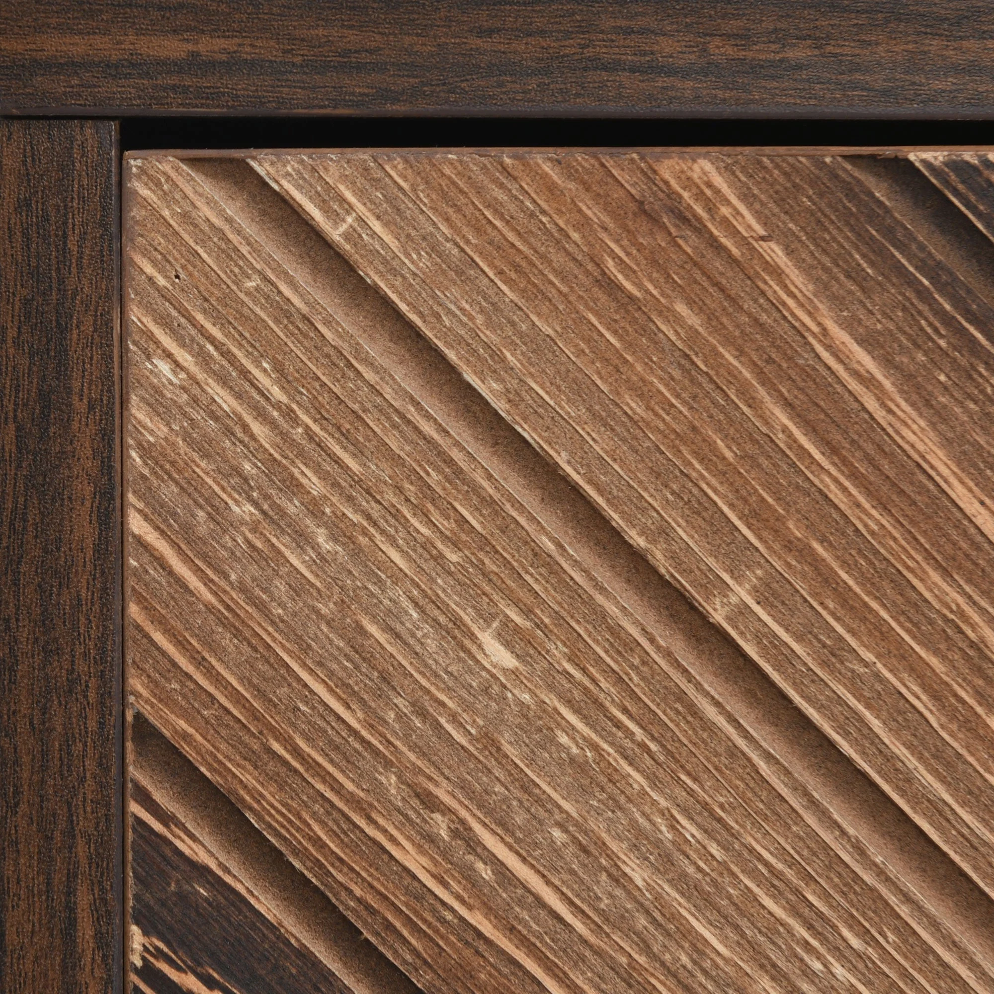Sideboard, Three Doors, Solid Wood Veneer with Golden G - Image 8