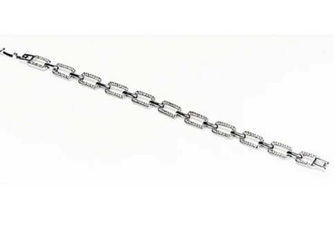 Silver Diamond Bracelet
