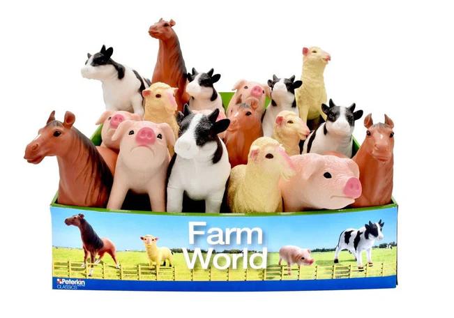 Soft Touch Farm Animals - Asstd