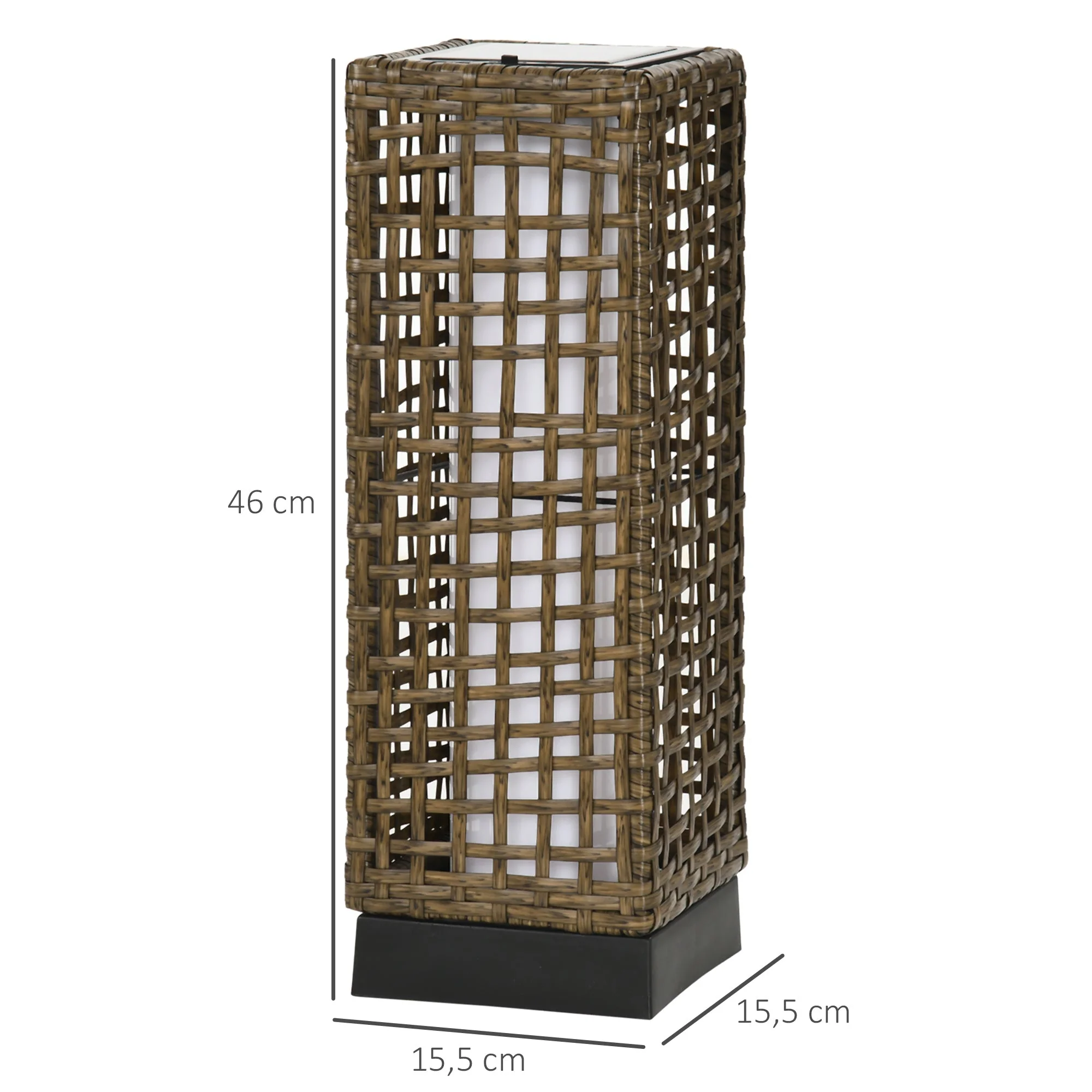 Solar Lamp LED Outdoor Light Waterproof for Garden & Patio Rattan - Image 3