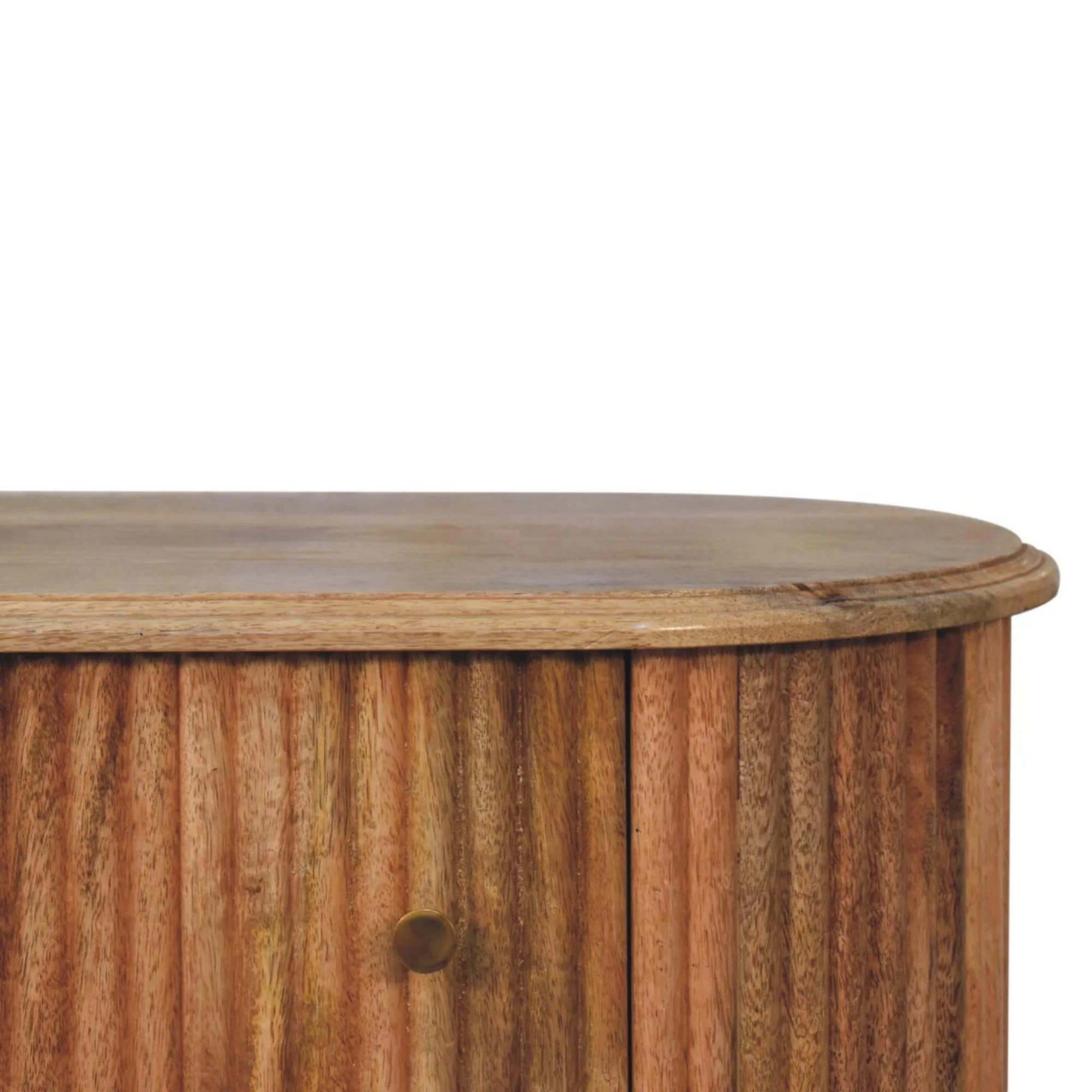 Solid Wood Soba Nordic Chest 3 Drawers Nordic Legs, Brown - Image 7