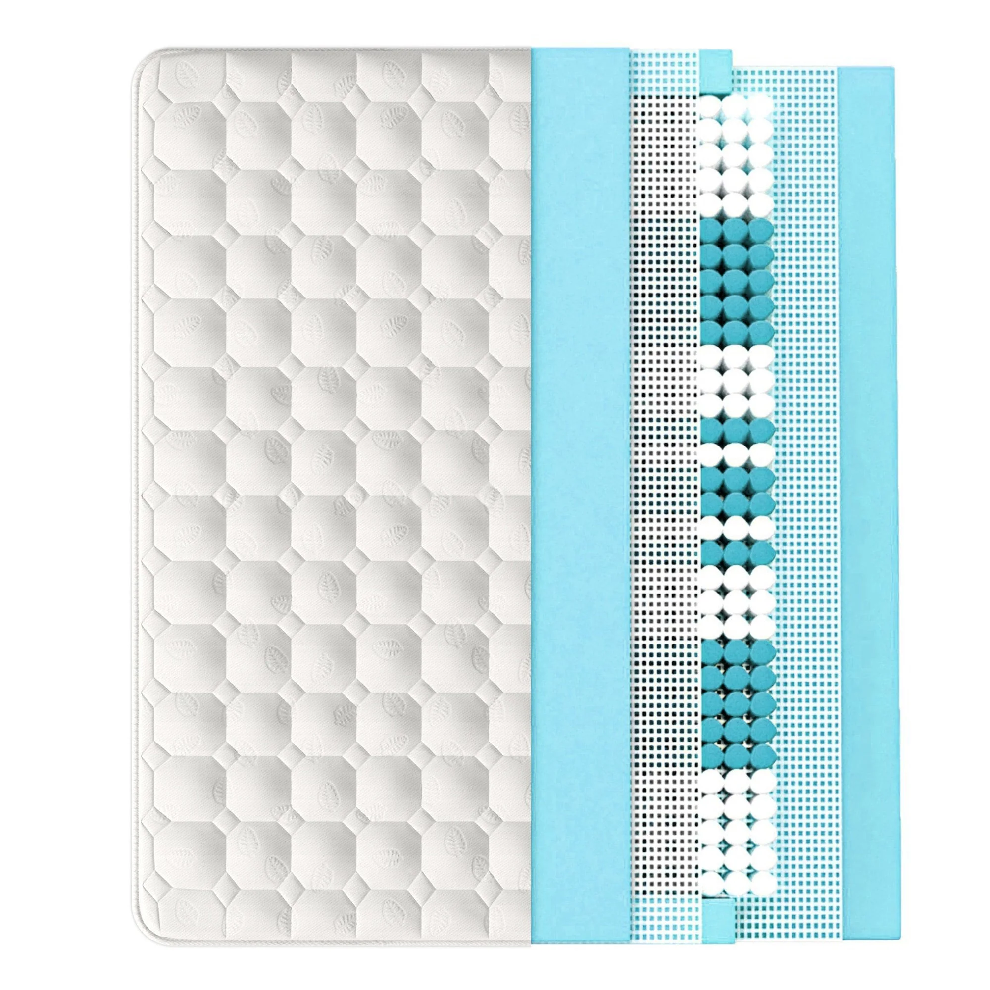 spring mattress, 7-zone cold foam, pocket springs, 160x200cm, 25cm height - Image 10