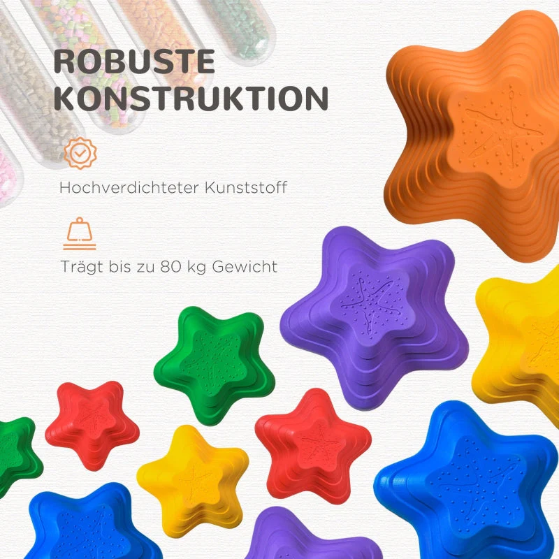 Stacking Toy, River Stones, Balance Stepping Stones, up to 80 kg, Non-Slip - Image 6