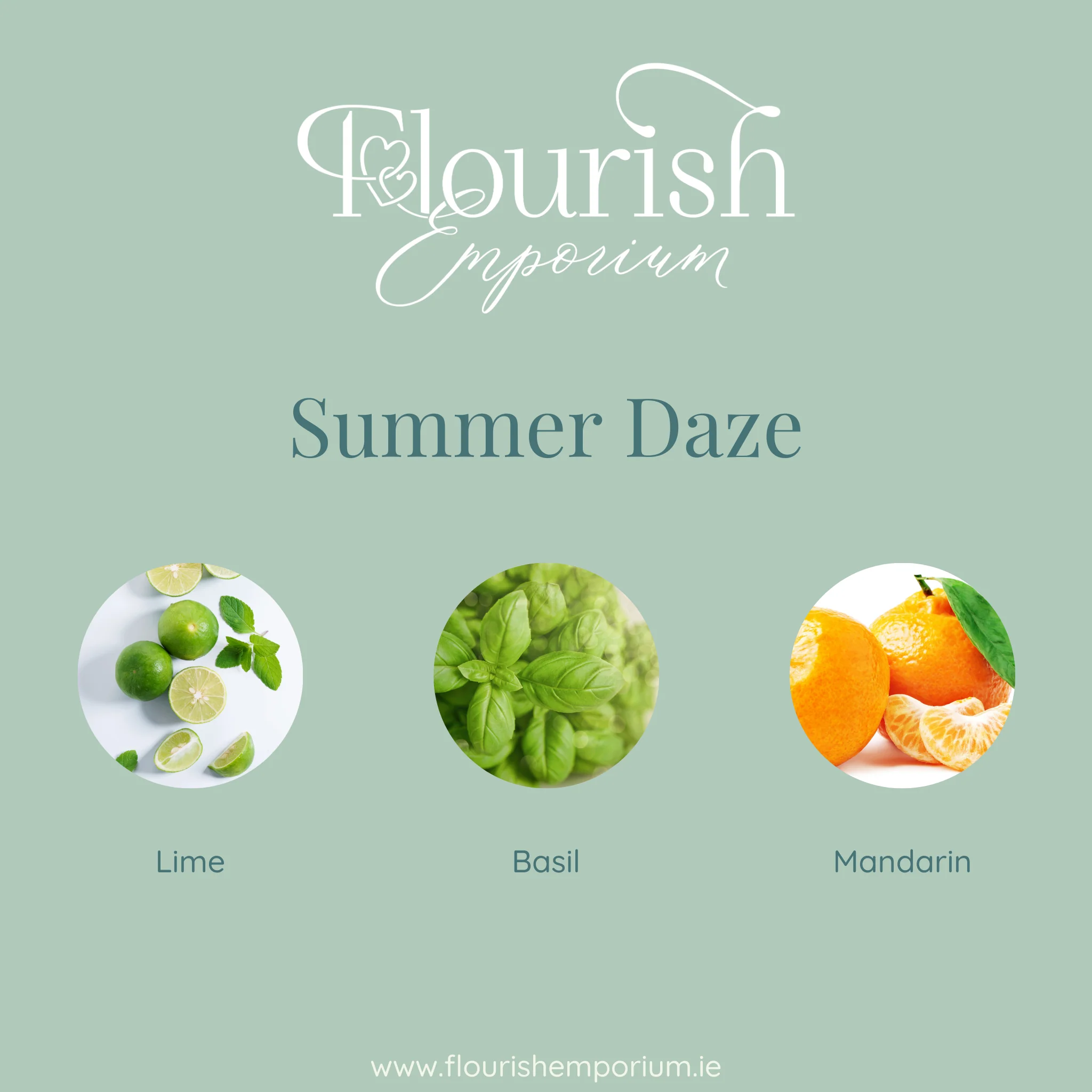 Summer Daze | Hand Poured Soy Candle - Image 3