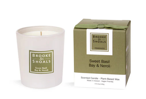 Sweet Basil, Bay & Neroli Candle