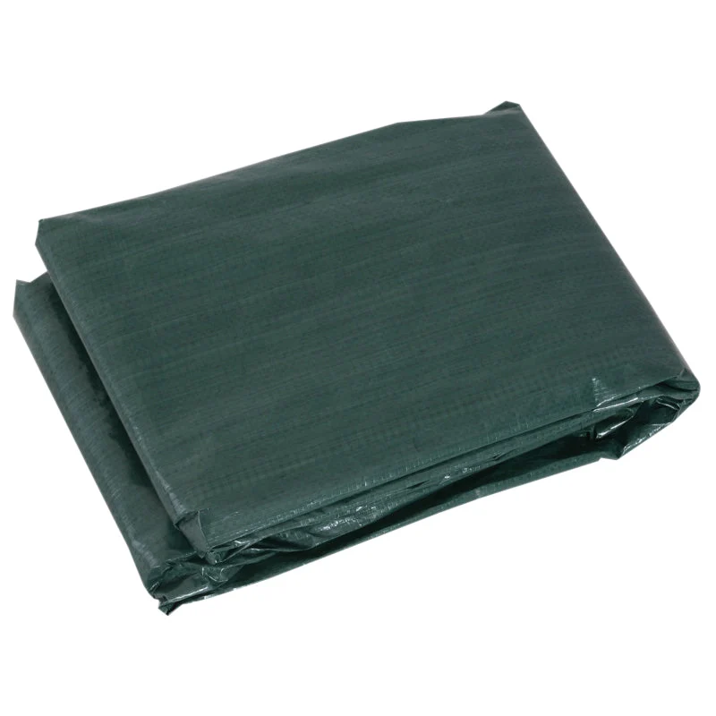 Tarpaulin Garden Furniture Cover Waterproof UV Protection PE Green - Image 7