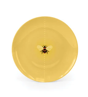 TC Bee Set/4 Biscuit Plates