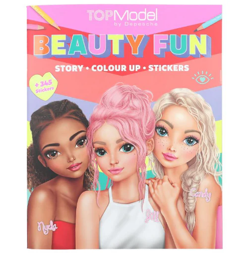 TopModel Colouring Beauty Fun