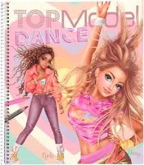 TopModel Dance Colouring