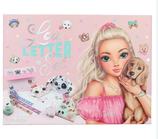 TopModel Love Letter Set - Kitty & Doggy