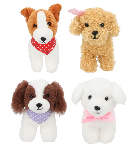 TopModel Plush Pendants - Kitty & Doggy