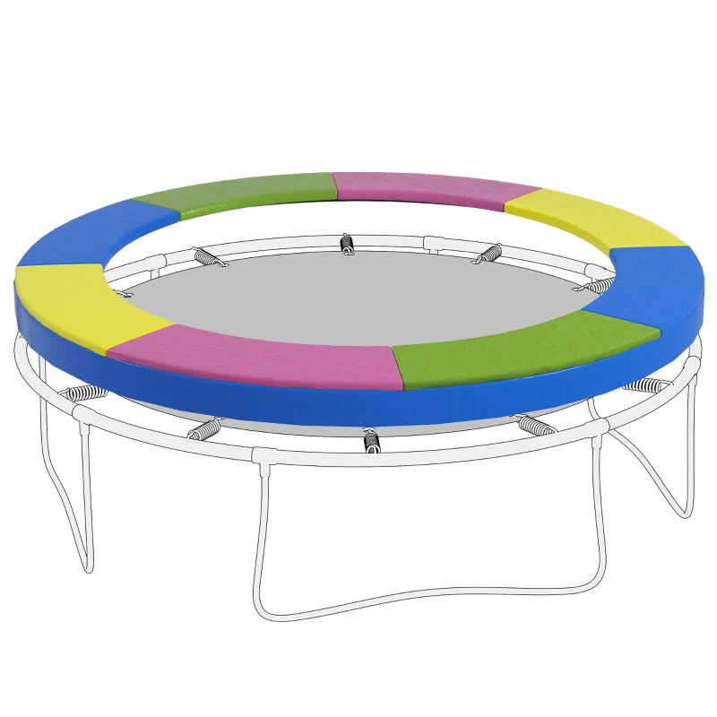 Trampoline Edge Cover, UV Protection, Weather-Resistant, Durable, Robust, Ø244 cm - Image 2