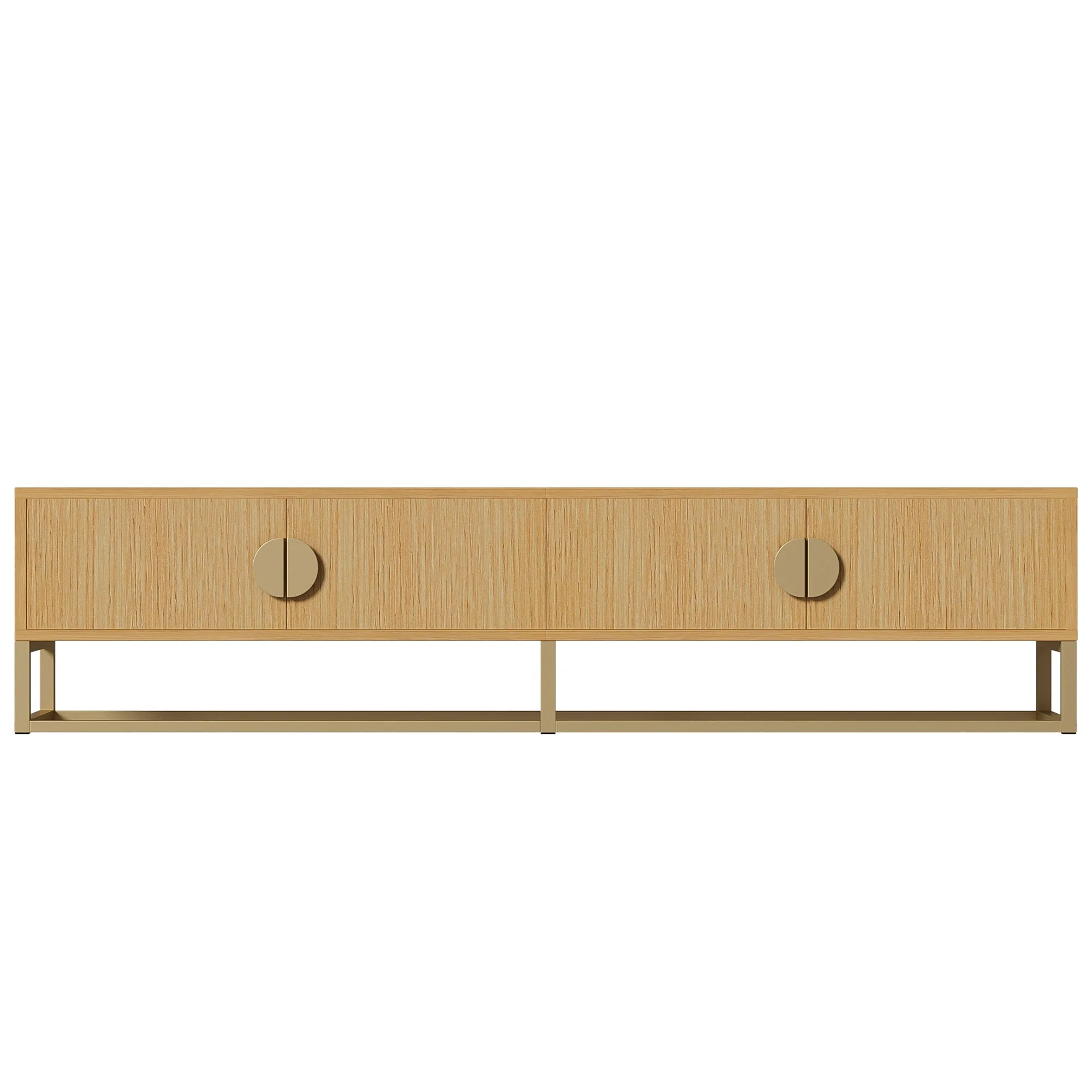 TV Cabinet 180 cm, Wood Grain Finish