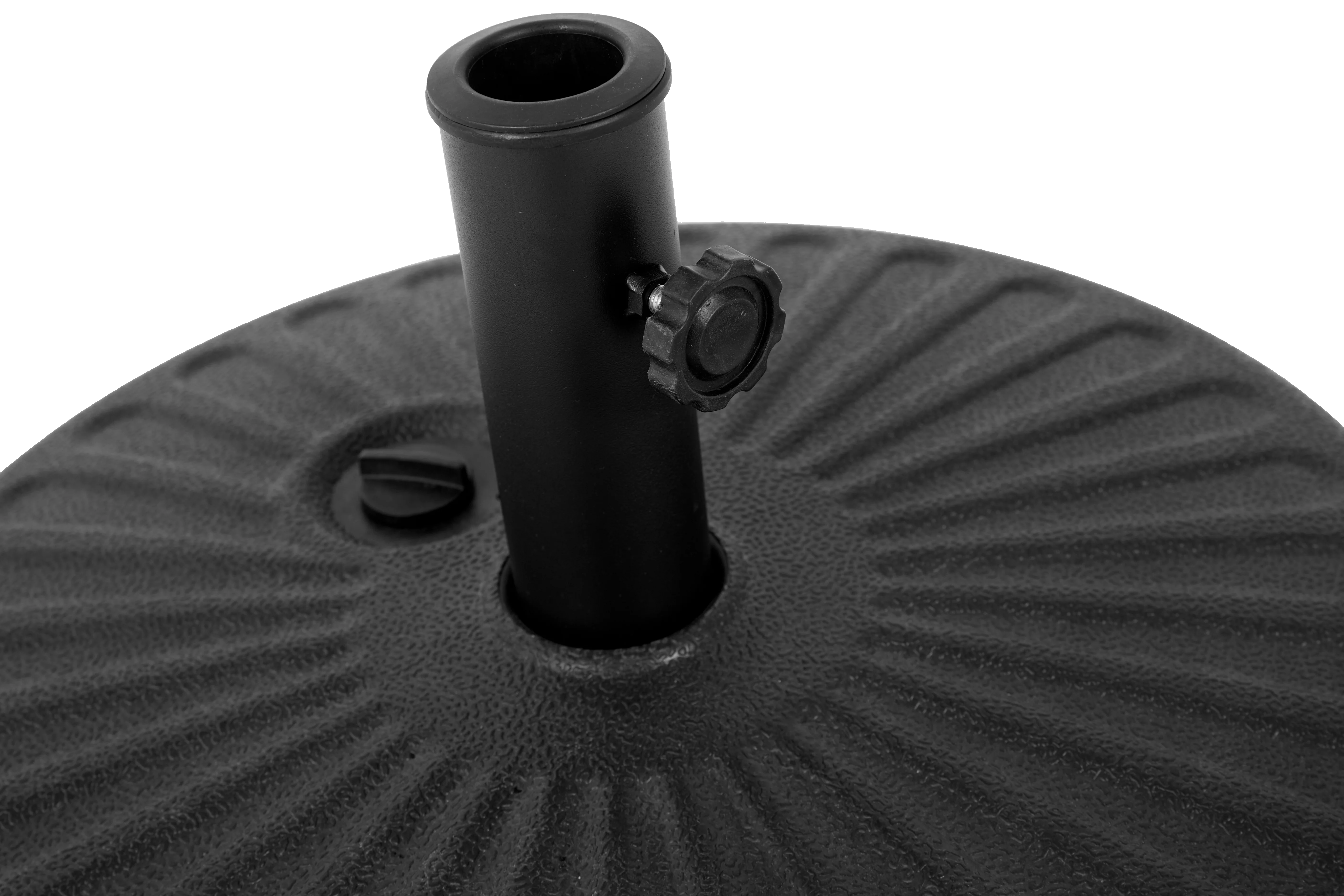 Umbrella Base, Water/Sand Filled Round, Black - Image 9
