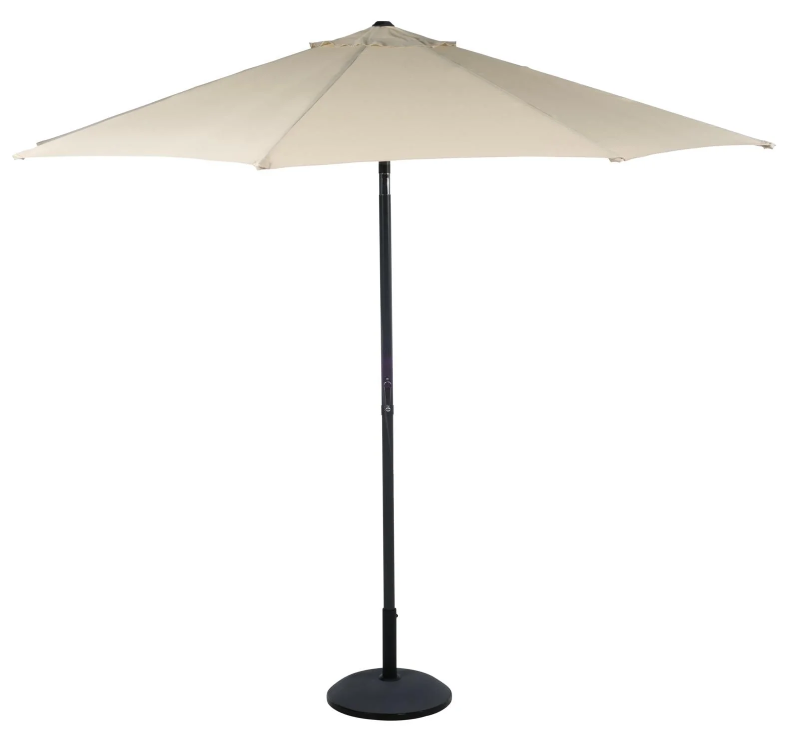 Umbrella & crank 3mtr champagn