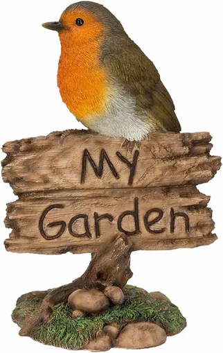 VA My Garden Sign - Robin