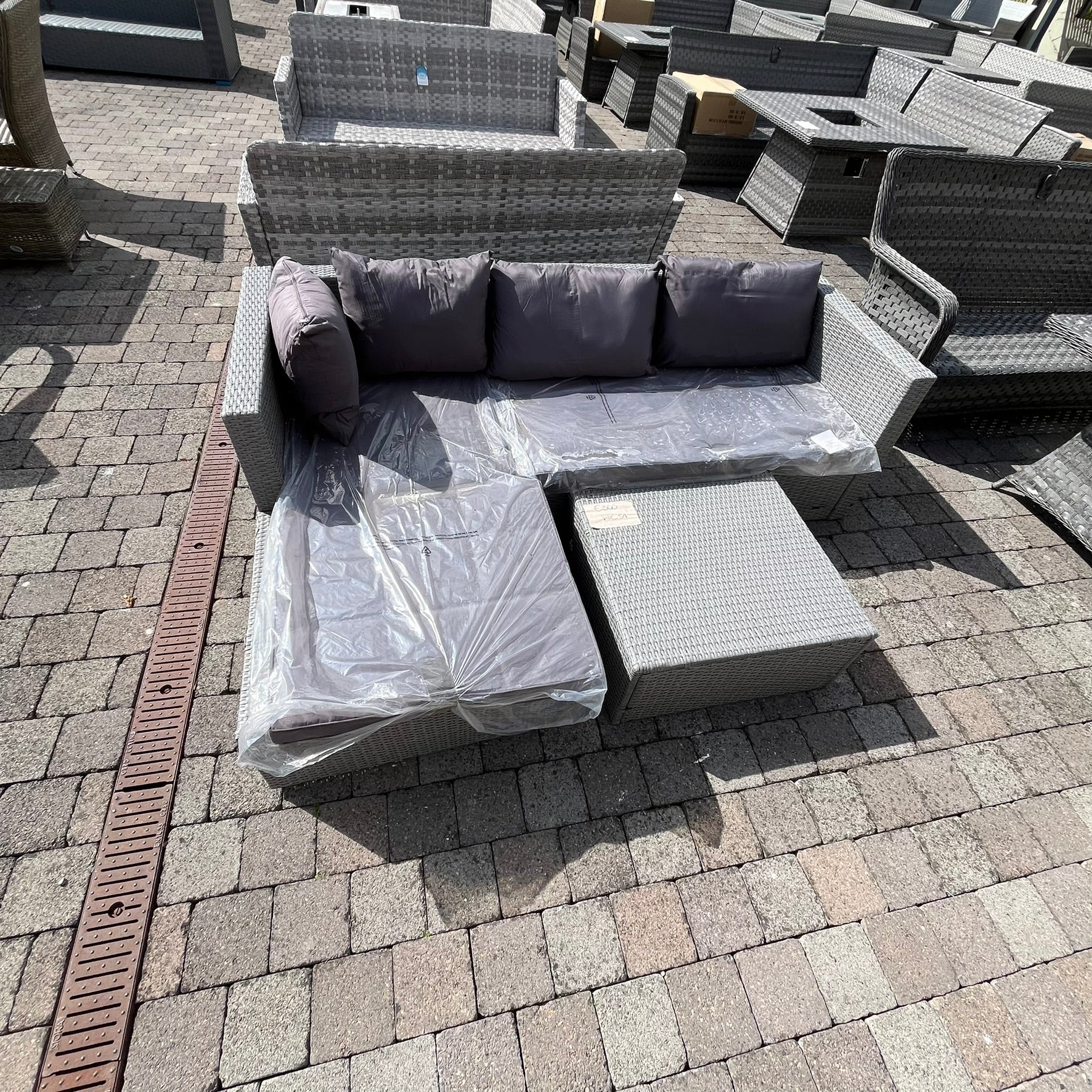Sofa Set - Grey - Clearance - Image 2