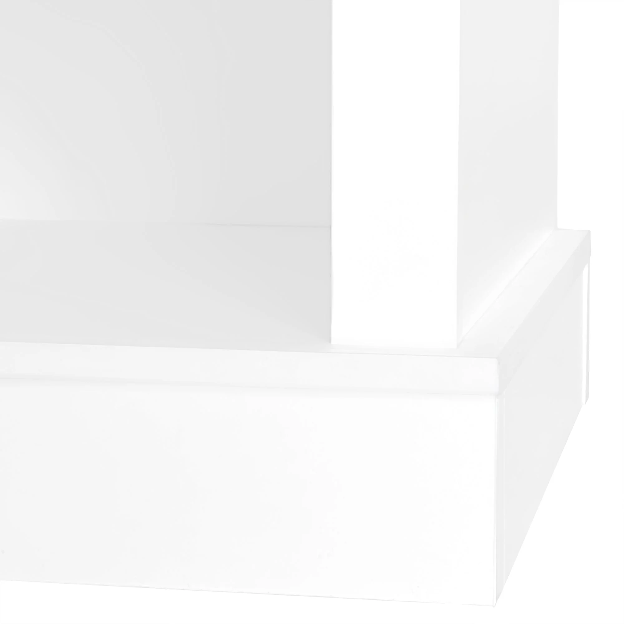 Wardrobe set with bench and shoe rack, multifunctional, storage, white - Image 10