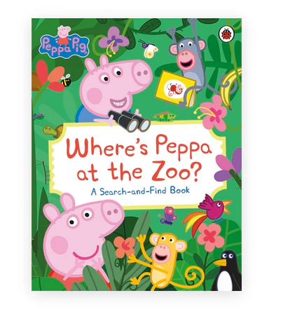 Wheres Peppa At The Zoo?