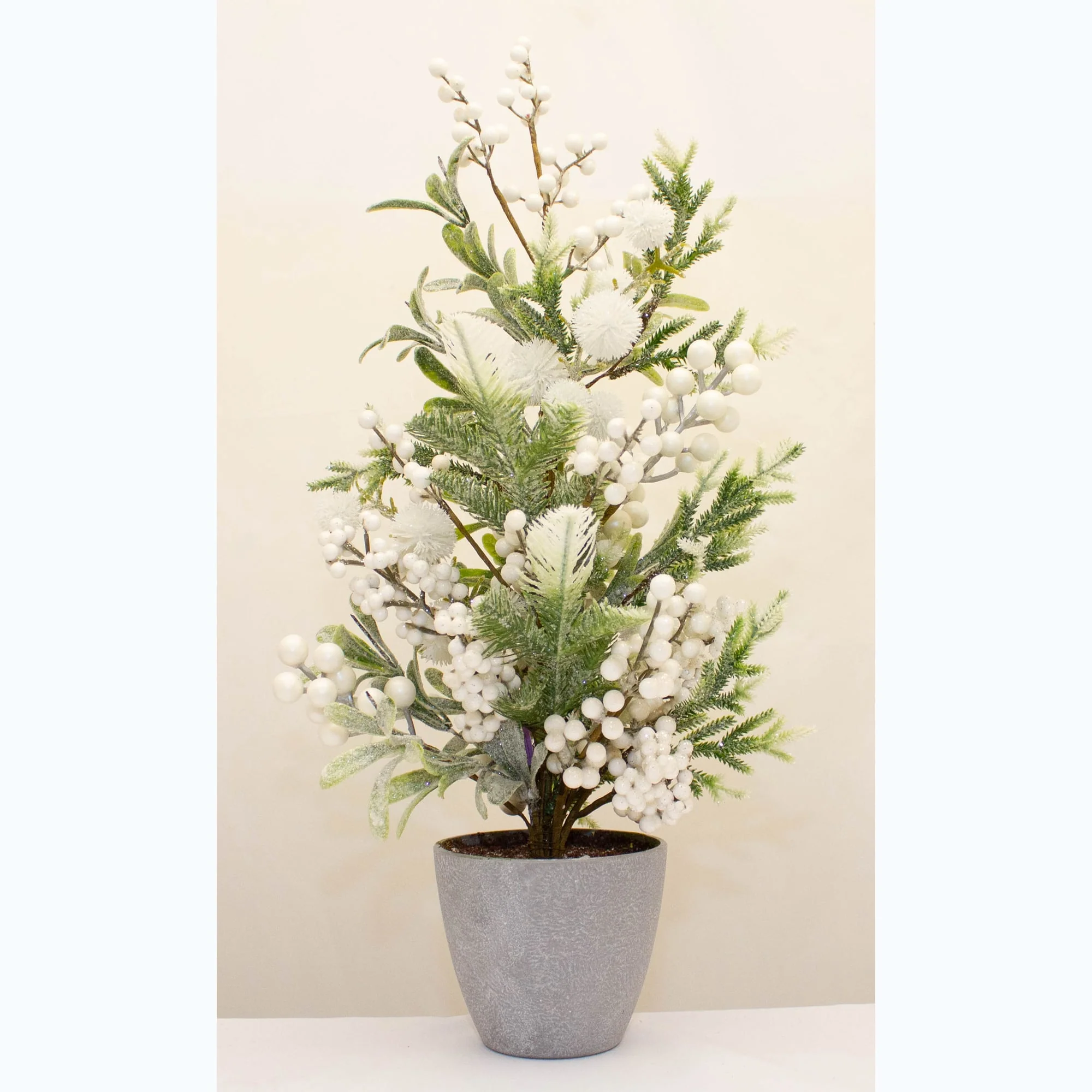 Winter White Potted Tree 60cm