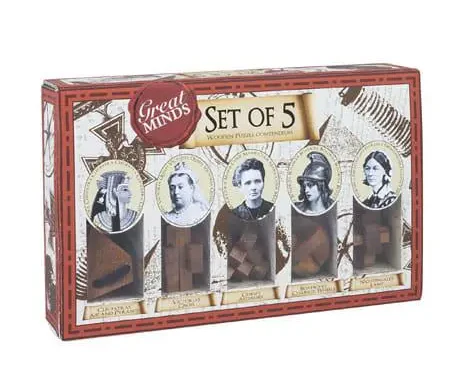 Wood Puzzles  - Set of 5