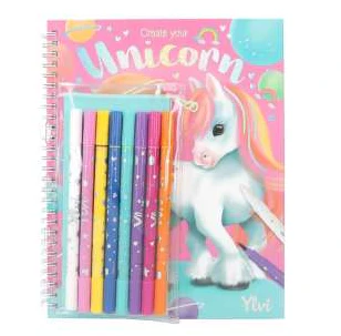 Ylvi Colouring Book & Pen Set